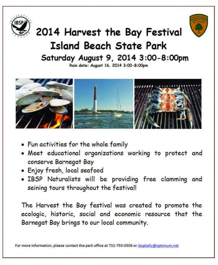 Harvest the bay day flyer