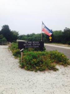 Nature Center Sign