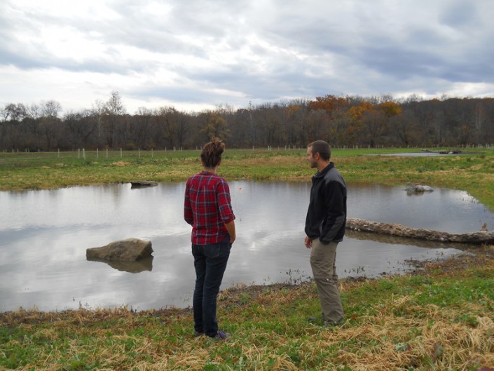 Walking the Land. Photo by Kelly Triece