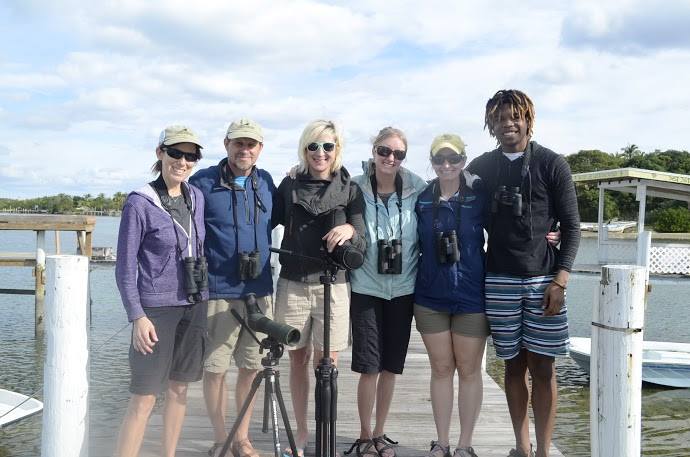 The CWF 2016 International Piping Plover Census team for Abaco and Eleuthera: Pam Prichard, Todd Pover, Stephanie Egger, Michelle Stantial, Emily Heiser, Brendan Toote (left to right).