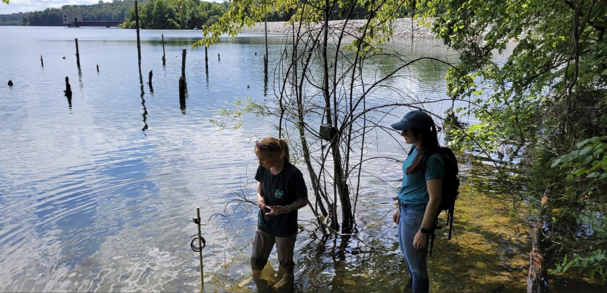 Setting up an acoustic detector